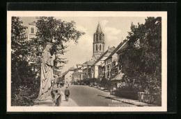 Delcampe - AK Rottweil A. N., Partie An Der Hochbrücktorstrasse - Rottweil
