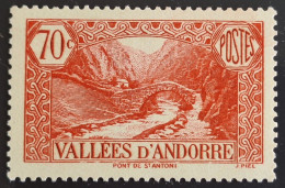 Delcampe - Andorre Français 1937/43 N°69 **TB Cote 5€ - Unused Stamps