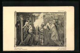 Delcampe - Künstler-AK Louis Raemaekers: Kaiser Franz Josef I. Von Österreich, Kaiser Wilhelm II. Als Weise Aus Dem Morgenland - Königshäuser