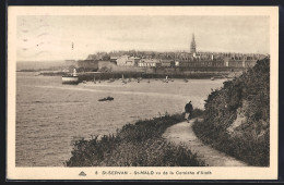 Delcampe - CPA St-Servan-St-Malo, Vu De La Corniche D`Aleth - Saint Servan