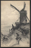 Delcampe - CPA - 75 PARIS - 19° - ILLUSTRATION VIEUX MONTMARTRE - LE MOULIN DE LA GALETTE - Paris (19)