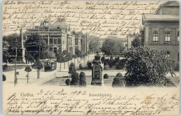 Delcampe - Gotha Thueringen Gotha Arnoldiplatz - Gotha