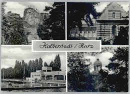 Delcampe - Halberstadt Glaeserner Moench Jagdschloss Spiegelsberge Sommerbad Aussichtsturm - Halberstadt