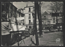 Delcampe - CPSM - 75 PARIS - 19° - Édit GUY - PARIS ET SES MERVEILLES - LA PLACE DU TERTRE - Paris (19)