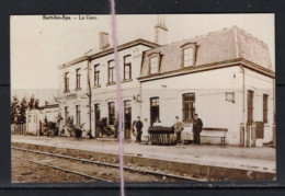 Delcampe - PHOTO  SART LES SPA JALHAY GARE LIEGE   REPRO - Jalhay