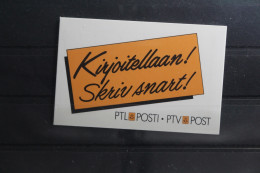 Delcampe - Finnland MH 22 Postfrisch #TU744 - Autres & Non Classés