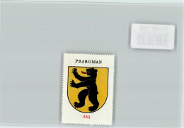 Delcampe - 1724 Praroman - Vignette Wappen Kaffee Hag Ca 1920-1940 Paroman - 11100768 - Other & Unclassified