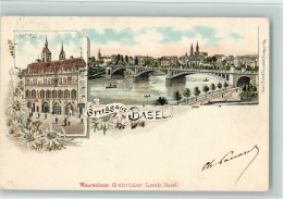 Delcampe - 4000 Basel Bâle 1901 Lithographie Gruss Aus - Kunstanstalt Rosenblatt, G... - 13079315 - Basel