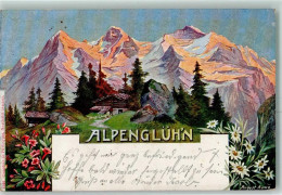 Delcampe - 3600 Thun 1903 Künstlerkarte Sign. August Kunz Alpenglühen Ort Lt. Stemp... - 10357482 - Thun