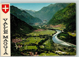 Delcampe - 6673 Maggia - Vogelschau - 39495526 - Maggia