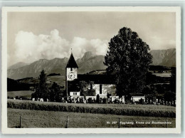Delcampe - 3132 Riggisberg - Kirche Und Stockhornkette - 12111100 - Riggisberg 