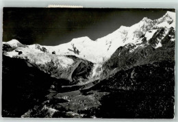 Delcampe - 3906 Saas-Fee Gebrauchsspuren Fliegeraufnahme - 10583358 - Saas-Fee