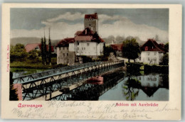 Delcampe - 4912 Aarwangen 1901 Foto AK Schloss Aarebrücke - 10741531 - Aarwangen