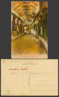 Delcampe - Tunisia Old Colour Postcard Tunis Souk Et Trouk Interior, Market Street Scene 31 - Non Classés