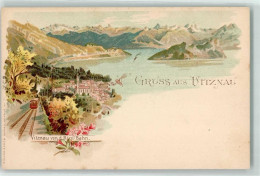 Delcampe - 6354 Vitznau Lithographie Rigi Bahn - 13258763 - Vitznau