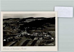 Delcampe - 1670 Ursy FOTO KEINE AK Foto 10cm X 7cm Fliegeraufnahme Neujahrswünsche ... - 10498194 - Other & Unclassified