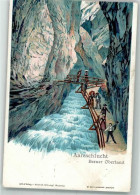 Delcampe - 3860 Schattenhalb Gebrauchsspuren Aareschlucht Beschnitten Lithographie... - 10734217 - Sonstige & Ohne Zuordnung