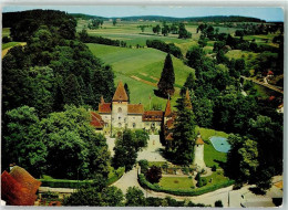 Delcampe - 1797 Münchenwiler Villars-les-Moines - Fliegeraufnahme Schloss - 39410191 - Sonstige & Ohne Zuordnung