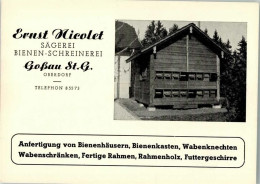 Delcampe - 9200 Gossau SG Foto AK Fabrik Ernst Nicolet Sägerei - 10686720 - Gossau