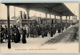 Delcampe - 1200 Genève Genf - Ankunft Eines Zugs Am Bahnhof - 13607370 - Genève