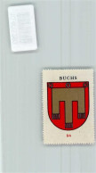 Delcampe - 9470 Buchs SG - Vignette Wappen Kaffee Hag Ca 1920-1940 Kirchenfahne - 10408293 - Buchs