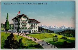 Delcampe - 3507 Biglen 1914 Gebrauchsspuren Waldhotel Pension Kurhaus Gumm Lithogra... - 13232953 - Biglen