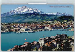 Delcampe - 6000 Luzern Lucerne - Gesamtansicht, Pilatus AKU2 - 50522380 - Luzern