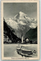 Delcampe - 6454 Flüelen - Bristenstock Raddampfer - 39498984 - Flüelen