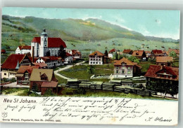 Delcampe - 9652 Neu St. Johann 1902 Foto AK Kirche - 14001056 - Sonstige & Ohne Zuordnung