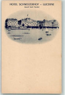 Delcampe - 6000 Luzern Lucerne - Hotel Schweizerhof - 10621000 - Luzern