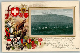 Delcampe - 4537 Wiedlisbach 1903 Prägedruck Wappen Gemse Gebr. Metz No. 19522 - 13650735 - Sonstige & Ohne Zuordnung