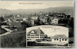 Delcampe - 9244 Niederuzwil 1913 Foto AK Ev. Schulhaus Turnhalle Neudorf - 13568116 - Sonstige & Ohne Zuordnung