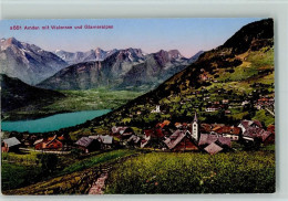 Delcampe - 8873 Amden 1926 - Mit Walensee Und Glarneralpen - 11087638 - Amden
