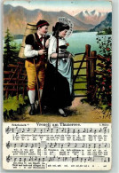 Delcampe - 3800 Interlaken Lieder AK S'Vreneli Am Thunersee Tracht - 39497474 - Interlaken