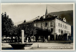 Delcampe - 1920 Martigny - Hotel De Ville - 39377207 - Martigny