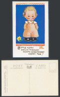 Delcampe - MABEL LUCIE ATTWELL Old Postcard Little Happy Smilin' Wants Everybody Happy 5208 - Non Classés