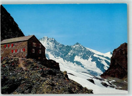Delcampe - 3906 Saas-Fee - Britanniahütte Im Saastal Täschhorn Dom Egginerhorn - 10392484 - Saas-Fee