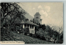 Delcampe - 3852 Ringgenberg BE 1918 Gebrauchsspuren Kirche Pfarrhaus - 38024771 - Ringgenberg