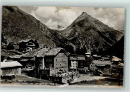Delcampe - 3906 Saas-Fee - Pension Allalin Und Almagelhorn - 10148240 - Saas-Fee