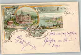 Delcampe - 6353 Weggis Lithographie - 13572939 - Weggis