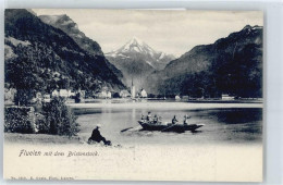Delcampe - 6454 Flüelen - Bristenstock, Vierwaldstättersee AKU1 - 50661761 - Other & Unclassified