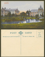 Delcampe - Australia Old Colour Postcard Melbourne University, School Buildings Garden Lake - Autres & Non Classés