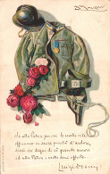 Delcampe - De655 Cartolina Militare  Prestito Illustratore Mauzan - Regimente