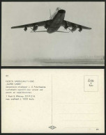 Delcampe - AIRPLANE Old Postcard NORTH AMERICAN Super SABRE F-100D - Non Classés