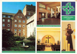Delcampe - RHEINE WESTFALEN NRW Gertruden-Stift Salinenstrasse Kapelle Kreuz Skulptur - Rheine