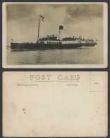 Delcampe - PS Duchess Of Fife, Paddle Steamer, Steam Ship, Shipping Old Real Photo Postcard - Non Classés
