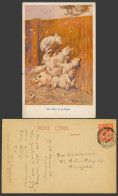 Delcampe - BONZO DOG GE Studdy 1923 Old Postcard The Way Of An Eagle Chicken Bird Wall 1015 - Non Classés