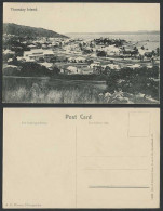 Delcampe - Australia Thursday Island Queensland QLD Pier General View Panorama Old Postcard - Autres & Non Classés