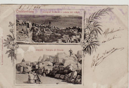 Delcampe - # CASTELVETRANO: 2 VEDUTE 1905 - Trapani