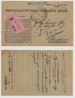 Delcampe - # MONFALCONE: 1937 RACC. DELL'AMMINISTRAZIONE TASSE SUGLI AFFARI - Gorizia